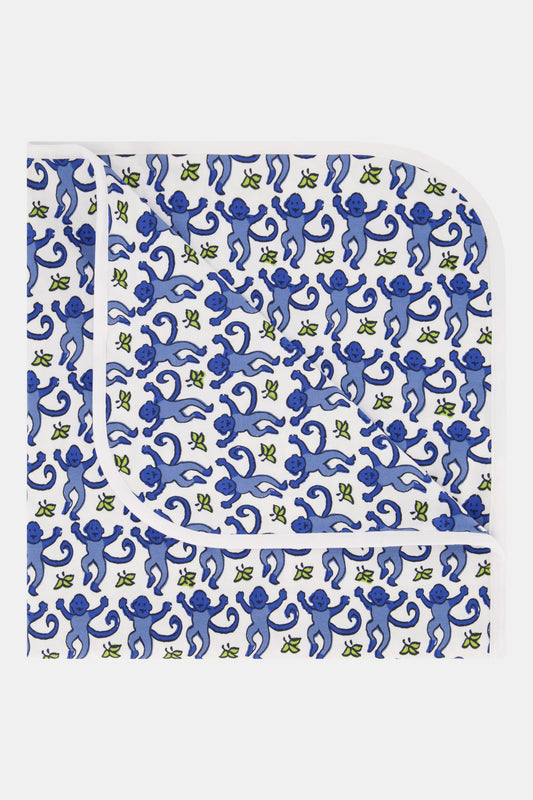 Infant Monkey Receiving Blanket view 1