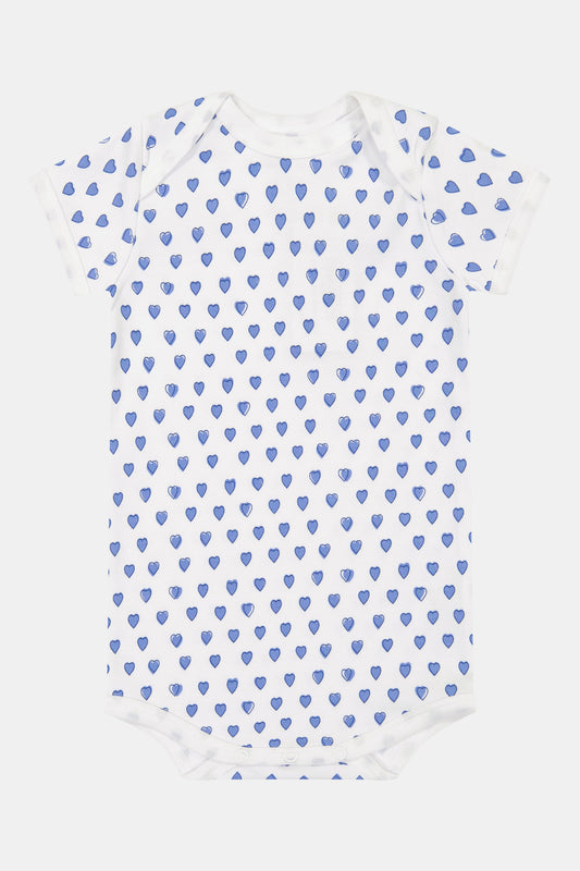 Infant Hearts Short Sleeve Onesie view 1