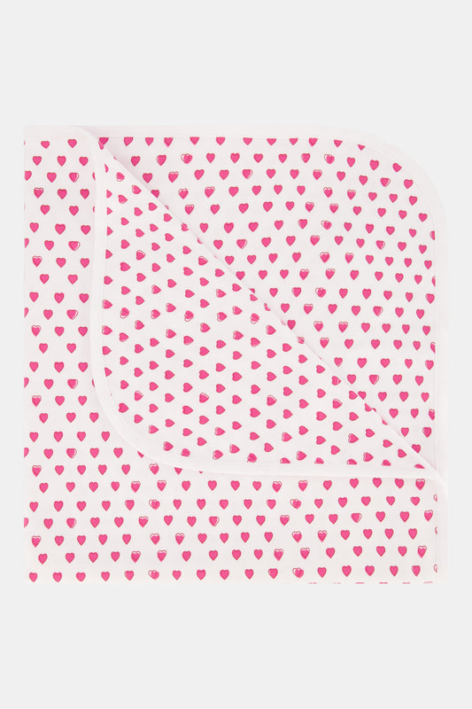 Infant Hearts Receiving Blanket view 1