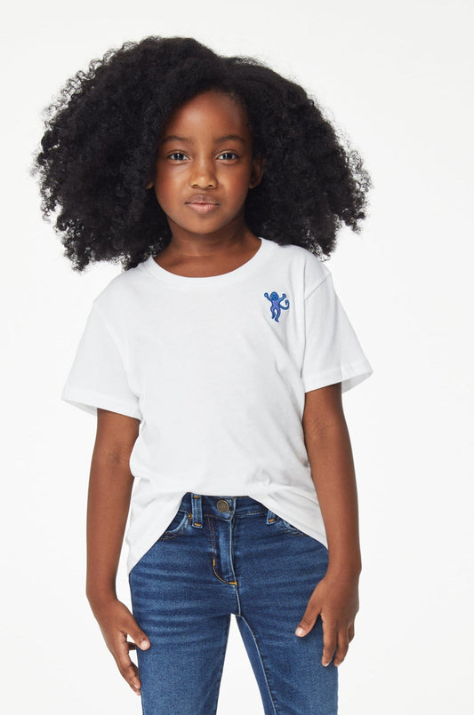 Kids Monkey Embroidered T-Shirt view 1