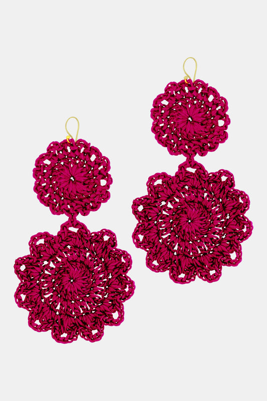 Macrame Earrings view 1