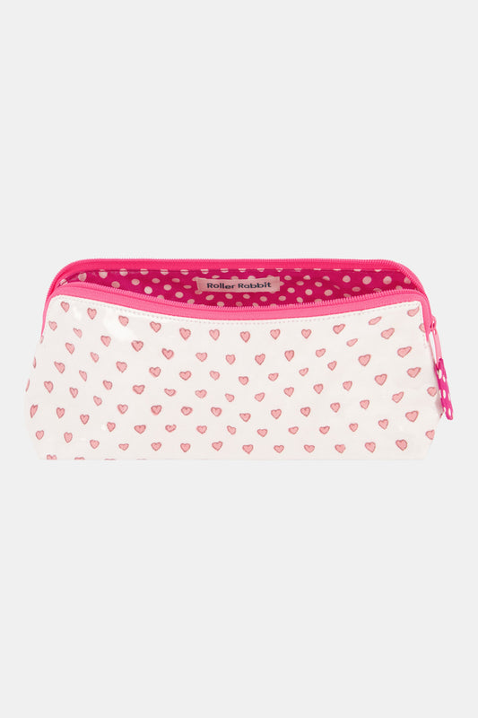 Personalized Hearts Makeup Bag view 2