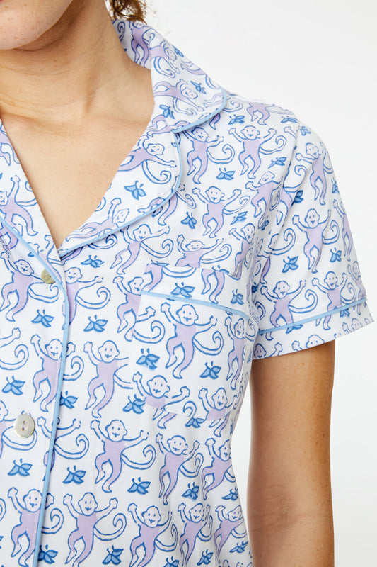 Monkey Polo Pajamas view 2