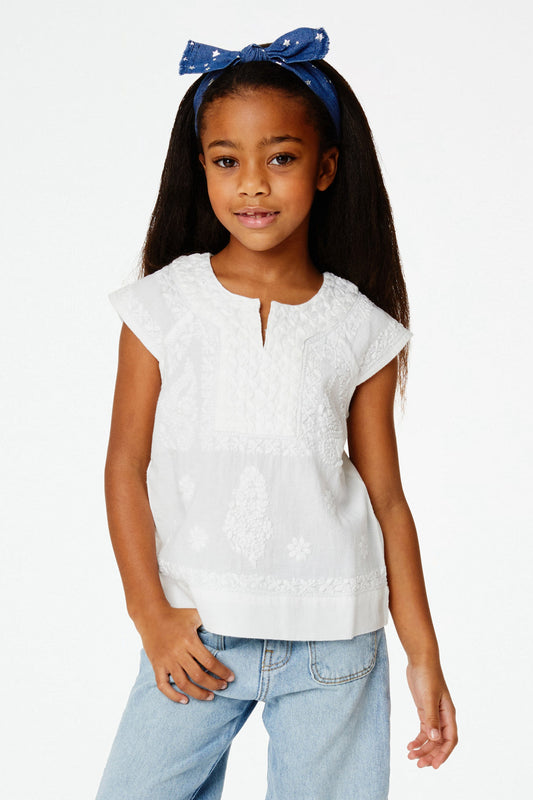 Girls Faith Top view 1