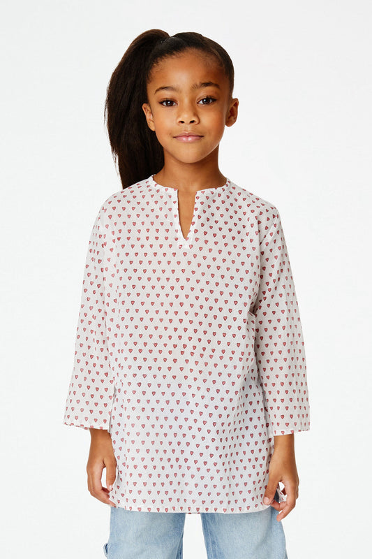 Kids Hearts Kurta view 1