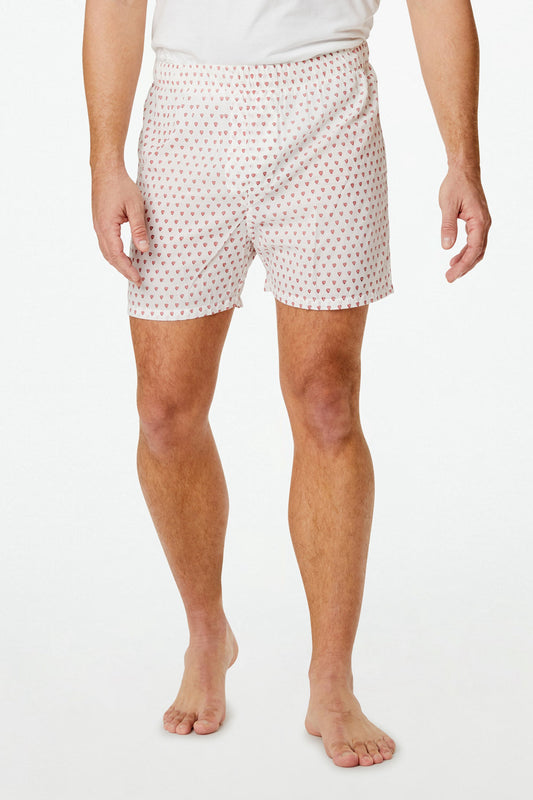 Mens Hearts Boxer Set view 1