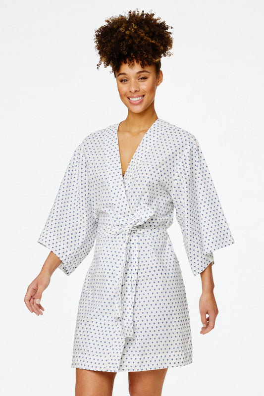 Personalized Hearts Kimono view 1