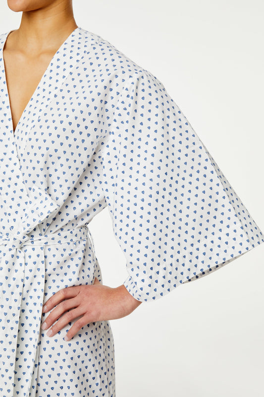 Personalized Hearts Kimono view 2