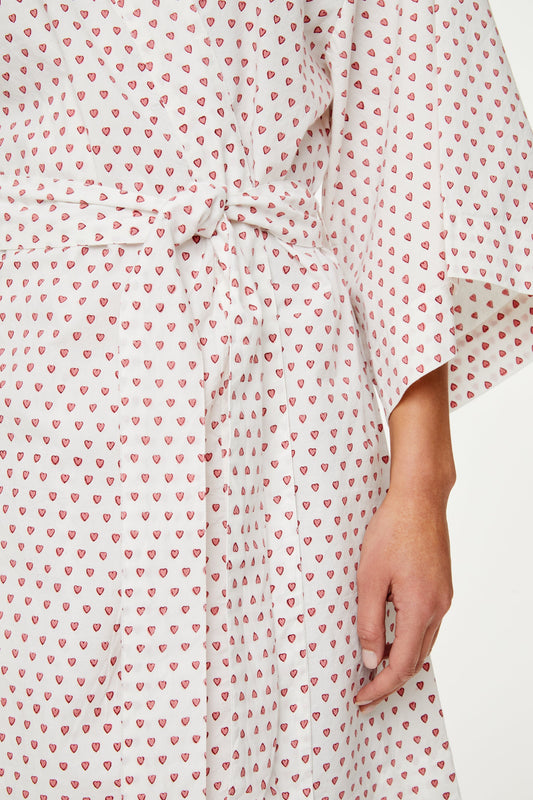 Personalized Hearts Kimono view 2