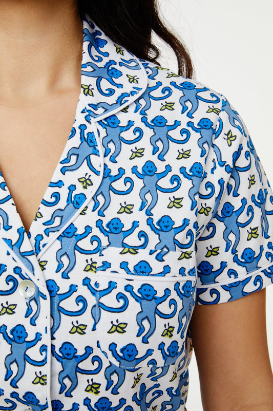 Monkey Polo Pajamas view 2