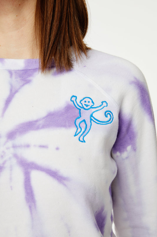 Tie Dye Monkey Sweatshirt view 2